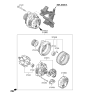 Diagram for 2011 Kia Optima Voltage Regulator - 373702G400