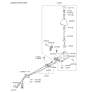 Diagram for Kia Forte Koup Shift Cable - 437941M450