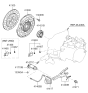 Diagram for 2015 Kia Soul Release Bearing - 4142132000