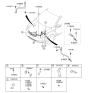 Diagram for 2012 Kia Forte Battery Cable - 918501M230