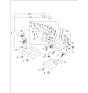 Diagram for 2003 Kia Sorento Armrest - 899003E200CY2