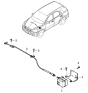 Diagram for 2005 Kia Sorento Cruise Control Module - 964003E100