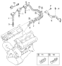 Diagram for 2006 Kia Sorento Spark Plug Wire - 2746039800