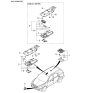 Diagram for Kia Ambient Temperature Sensor - 969853E100