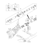 Diagram for 2005 Kia Sorento Drive Shaft - 491003E450