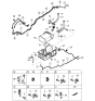 Diagram for 2003 Kia Sorento Vapor Canister - 314203E300