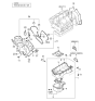 Diagram for 2005 Kia Sorento Oil Pan - 2151039850