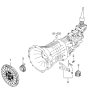 Diagram for 2006 Kia Sorento Clutch Fork - 414134A000