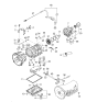Diagram for 2003 Kia Sorento Dipstick - 465804C101