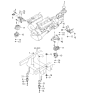 Diagram for 2004 Kia Sorento Engine Mount - 218323E850