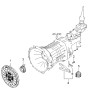 Diagram for Kia Clutch Disc - 4110049900