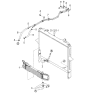 Diagram for Kia Sorento Transmission Oil Cooler Hose - 254703E650
