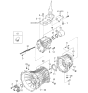 Diagram for Kia Transfer Case - 431803C300