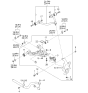 Diagram for 2003 Kia Sorento Ball Joint - 545703E001