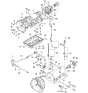 Diagram for 2006 Kia Sorento Dipstick - 465804A501