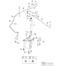 Diagram for Kia Sorento Washer Reservoir - 986113E100