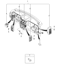 Diagram for 2003 Kia Sorento Relay Block - 913103E830