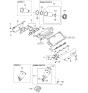 Diagram for Kia Sorento Catalytic Converter - 2853039470