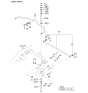 Diagram for 2005 Kia Sorento Sway Bar Bushing - 555303E020