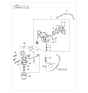 Diagram for 2005 Kia Sorento Oil Pressure Switch - 9476039800