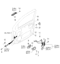 Diagram for Kia Sorento Door Handle - 826603E010XX