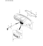 Diagram for 2003 Kia Sorento Ambient Temperature Sensor - 972353E200