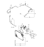 Diagram for 2006 Kia Sorento A/C Hose - 977613E200