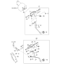 Diagram for 2004 Kia Sorento Brake Light Switch - 938103E000