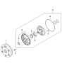 Diagram for 2004 Kia Sorento Torque Converter - 45100H1080