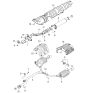 Diagram for 2006 Kia Amanti Exhaust Hanger - 287853F700