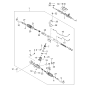 Diagram for Kia Amanti Steering Shaft - 563174D000