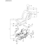 Diagram for 2006 Kia Amanti Seat Cover - 881603F900713