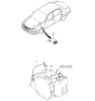 Diagram for 2007 Kia Amanti Relay - 954453A070