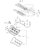 Diagram for 2008 Kia Amanti PCV Hose - 267203C120