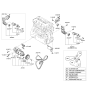 Diagram for 2011 Kia Sorento A/C Idler Pulley - 2528725210