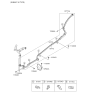 Diagram for 2011 Kia Sorento A/C Hose - 977701U100