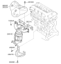 Diagram for 2009 Kia Sorento Exhaust Manifold - 285102G415