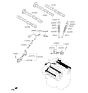 Diagram for 2011 Kia Sorento Camshaft - 241003CBE2