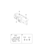 Diagram for 2012 Kia Sorento Ignition Switch - 954302P410