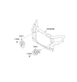 Diagram for Kia Horn - 966112P000