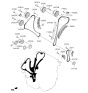 Diagram for Kia Sorento Variable Timing Sprocket - 243703C102