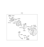 Diagram for Kia Sorento A/C Compressor Cut-Out Switches - 976742H040