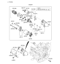 Diagram for Kia Starter Motor - 361003C181