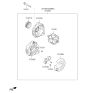 Diagram for 2009 Kia Sorento Alternator - 373002G950