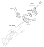 Diagram for 2014 Kia Sorento Wiper Switch - 934202V050