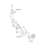 Diagram for Kia Wheel Bearing - 517503J000