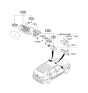 Diagram for 2015 Kia Sportage Car Mirror - 851012K600