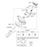 Diagram for Kia Sorento Steering Wheel - 561001U240VA