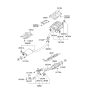 Diagram for 2009 Kia Sorento Exhaust Hanger - 287682B000