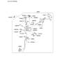 Diagram for 2012 Kia Sorento Clutch Master Cylinder - 416052P200